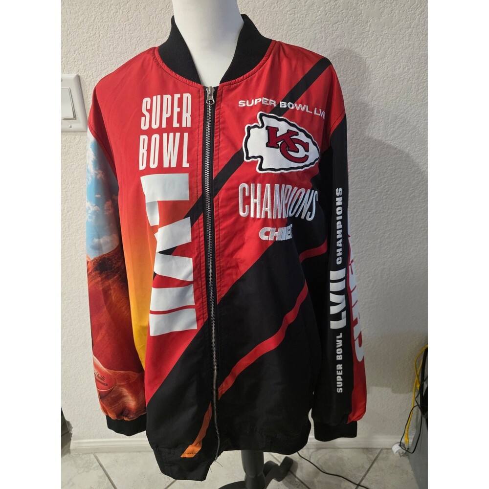 Fanatics NFL Kansas City Chiefs Superbowl 2X Mens Jacket RARE!